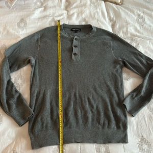 JCREW Sweater Henley - men’s size large